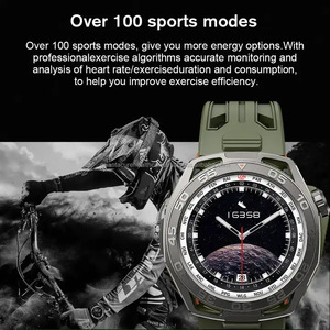 2024 QC A3 V311 reloj inteligente para hombres IP68 impermeable Smartwatch ritmo cardíaco BT llamada digital Sport Smartwatch - Product Image 5
