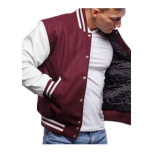Meilleure vente Hommes Mode Hoodies Style Varsity Baseball Veste Causal Capuche Design Baseball Bomber Veste Hommes bonne qualité - Product Image 4