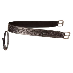 Personalizable Premium cuero genuino Western Horse Cinch Flank Back Girth accesorio de ropa para equitación ecuestre - Product Image 1