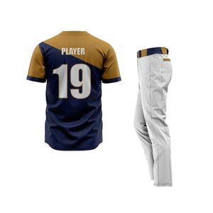 Professional OEM Service Unique Style New <b>Model</b> Baseball Softball Sports Clothing Breathable Most Popular Uniforms - Product Image 2