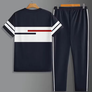 Conjunto Deportivo Informal de Algodón de Primera Calidad 2026, Estilo Premium, Impresión Digital, Ropa de Verano Ecológica para Correr y Gimnasio - Product Image 6