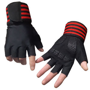Gants de fitness et d'entraînement en néoprène avec logo personnalisé enveloppes de mains respirantes pour les sports d'haltérophilie - Product Image 2