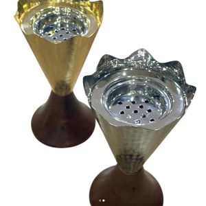 Antique Design Gold Plated Metal <b>Incense</b> Holder High Quality Bakhoor <b>Burner</b> for Hotels Aromatherapy Diffuser <b>Incense</b> Accessories - Product Image 4