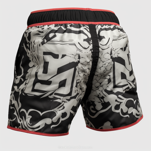 Athletic MMA Fight Shorts Kickboxing Wrestling No Gi Grappling Muay Thai Boxeo Entrenamiento Gimnasio Ropa deportiva Pantalones cortos para hombres - Product Image 5