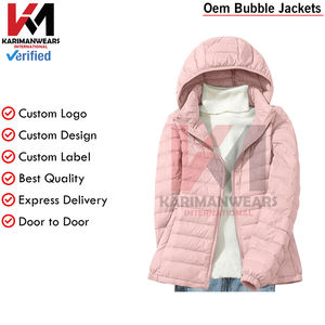 Chaqueta acolchada pesada para mujer, abrigo de burbujas con aislamiento de primera calidad, ropa de abrigo cálida de invierno, chaquetas de burbujas para mujer, logotipo Oem - Product Image 2