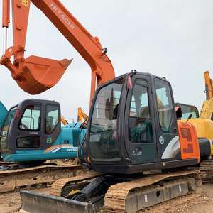 Excavadora Usada HITACHI ZaX60, Zax70, ZAX55, Excavadora Pequeña de Segunda Mano de 6 Toneladas, 800 Horas, con Rodamientos y Video de Inspección en Existencia - Product Image 1