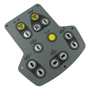 2109200 Asphalt <strong>Paver</strong> <strong>Remote</strong> <strong>Control</strong> Keypad Panel Assembly for <strong>Vogele</strong> S1900 S1800 S1500 Five Hole Parts - Product Image 3