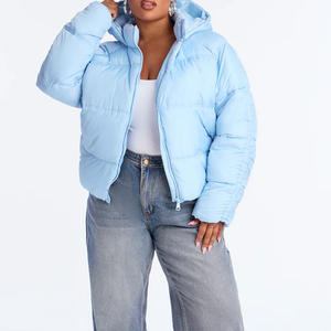 Tela de poliéster de color personalizado aceptada, ropa de calle de moda, calidad de estilo cómodo, ajuste relajado, chaqueta térmica y a prueba de viento 2026 - Product Image 5