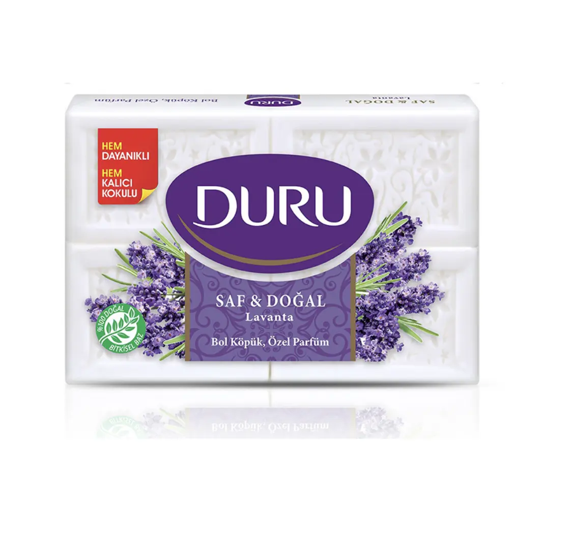 Moisturizing Feature Duru Soap Bath Pure & Natural 600 Gr. Lavanta