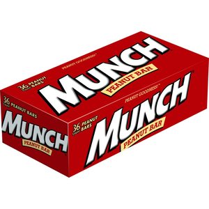 MUNC'H Peanut <b>Bar</b> Gluten-Free LOW GLYCEMIC Individually Wrapped, Candy Bulk Box, 1.42-Ounce <b>Bar</b>, 36-Count - Product Image 4