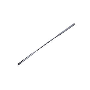 Espátula de Acero Inoxidable para Micropartículas, Doble Cara, Forma de Media Copa, para Manipulación Precisa de Muestras, Hecho en Alemania - Burkle GmbH - Product Image 1