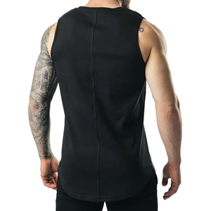 Ropa deportiva Camiseta sin mangas de secado rápido para hombre a la venta Mejor fabricante Logotipo personalizado Gimnasio Fitness Camiseta sin mangas para hombre con tamaño personalizado - Product Image 3