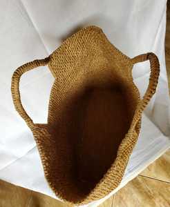 GRAND SAC EN RAFFIA AU CROCHET ENTIÈREMENT FAIT MAIN - Product Image 3