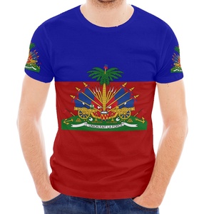 เสื้อยืดพิมพ์ลายสำหรับผู้ชายเสื้อยืดพิมพ์ลายสาธารณรัฐโดมินิกันเสื้อยืดแนวสตรีทแวร์สำหรับผู้ชายทรงหลวมไซส์ใหญ่พิเศษสำหรับผู้ชาย - Product Image 3