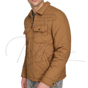 Chaquetas de Invierno Acolchadas para Hombre, Estilo Urbano Formal, Transpirables, Resistentes al Viento, Diseño Personalizado OEM, Alta Calidad, Venta al Por Mayor - Product Image 4