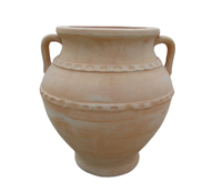 Haute qualité Vintage terre cuite Pot de fleur en céramique argile pépinière Pot de plante traditionnel sol Vase maison jardin décor Antique