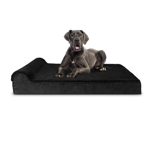 Cama para perro, reposacabezas ortopédico, espuma viscoelástica, alivio del dolor para la artritis, soporte, calmante, cubierta lavable impermeable - Product Image 2