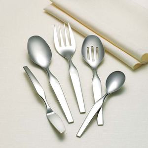 Table à manger moderne, Logo personnalisé, épaisse, plate, Laser, poignée, Royal, luxe, élégant, couverts en acier inoxydable - Product Image 2