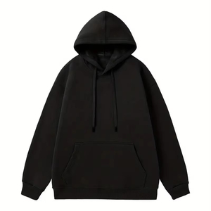Jersey de invierno de calidad superior para hombre Sudadera con capucha de lana Diseño de nuevo estilo con patrón de impresión Básicos ligeros, mezcla de algodón - Product Image 1