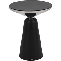 Mesa auxiliar de diseño elegante de Color marrón para la decoración del hogar y la Oficina Mesa de esquina de madera con mango natural