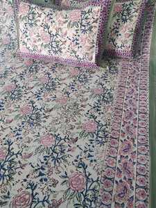 Sábanas de algodón 100% hechas a medida, diferentes diseños y varios tamaños en diseños abstractos en bonito color rosa bebé - Product Image 3