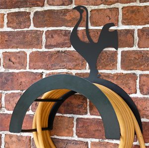 Support de tuyau mural en fonte MidCentury Modern Stars, support de tuyau en métal pour l'arrosage et l'irrigation disponible en gros - Product Image 4