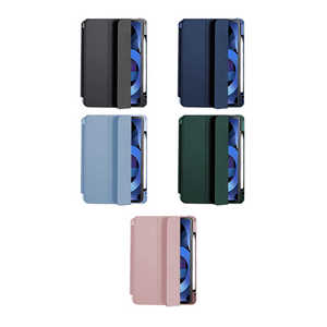 "Transparent Folio Case <b>for</b> iPad Air 11 2025-SAFA Nort Smart <b>Stand</b> Cover-Pink" - Product Image 5