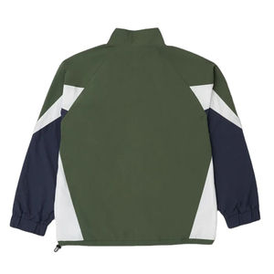 Custom High Quality Wholesale Windbreaker Polyester Sportswear Nylon Panel Zipper Strips Tracksuit <b>Set</b> Women OEM Serviced - Product Image 4