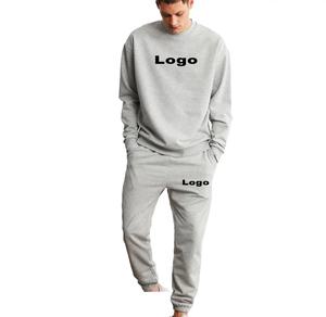 เสื้อสเวตเตอร์คอกลมทรงโอเวอร์ไซส์ชุดวิ่งชุดวอร์มผ้าคอตตอนปักพิมพ์ลาย2025 - Product Image 1