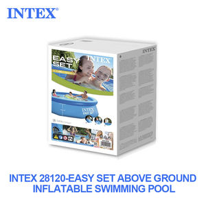 <span class=keywords><strong>INTEX</strong></span> 28120 <span class=keywords><strong>piscine</strong></span> <span class=keywords><strong>ronde</strong></span> durable pour l'extérieur, ensemble facile gonflable hors sol, grande <span class=keywords><strong>piscine</strong></span> de natation, jardin, <span class=keywords><strong>piscine</strong></span> familiale - Product Image 5