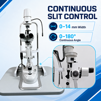Microscopio de Lámpara de Hendidura LED SL-F5 de Alta Resolución y Precisión Óptica para Centro de Optometría, Venta al Por Mayor