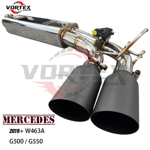 Sistema de Escape Catback de Acero Inoxidable 304 Vortex para Mercedes-Benz W463A G550 2016+ Escape Catback de Carreras - Product Image 4
