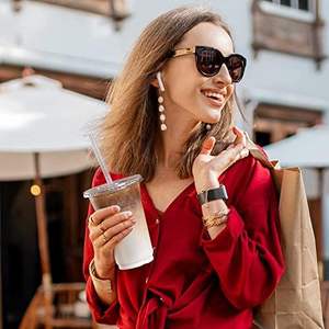 New Stylish Disposable 20 Oz PET <b>Plastic</b> <b>Cups</b> Flat Lid Straw Multicolor Printed Bubble Tea Milkshake Soft <b>Drinks</b> for Iced Coffee - Product Image 3