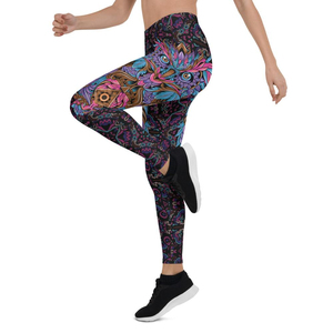 Best Quality Ladies <b>High</b> Waist Sublimation Sports Legging Workout Gym Yoga Breathable Knitted <b>Tights</b> For Lady Leggings - Product Image 4