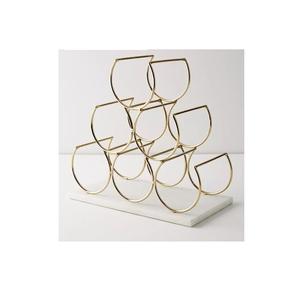 ชั้นวางขวดเบียร์แชมเปญสีทองสไตล์หรูหราของตกแต่งบ้านและบาร์ชั้นวางไวน์สไตล์หรูหรา - Product Image 1