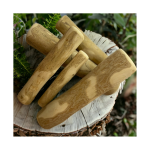 Approvisionnement d'usine sûr écologique en bois propre dents os naturel café bois chien de compagnie à mâcher os bâton jouets à mâcher - Product Image 1