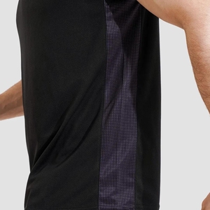 Vente en gros Summer Plus Helllstar Taille Hommes T-shirts Noir Polyester/Coton Manches Courtes Séchage Rapide Fashion Logo Personnalisé - Product Image 4