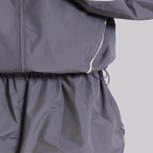 Women 2 Piece Outfits Tracksuit <b>Jumpsuits</b> Lightweight Windbreaker Pullover Jacket Crop Top Pants Set - Product Image 6