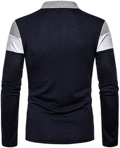 Camisetas Polo de Alta Calidad al por Mayor 2026, Camisetas Polo de Manga Larga para Hombre al por Mayor de Fábrica, Camiseta Polo Profesional Personalizada OEM - Product Image 3