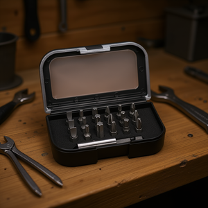 Jeu de 6 embouts de tournevis Stanley de 19 1/4'' (25 mm) avec 1 support magnétique pour embouts - Product Image 3