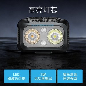 Kit d'éclairage de vélo rechargeable haute luminosité : Phare avant et feu arrière de signalisation, batterie longue durée, fixation sur cadre - Product Image 2