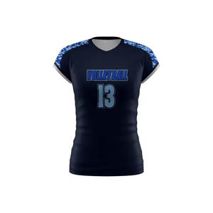 Wholesale Price High Quality Unisex <b>Volleyball</b> Jersey with Customized Color & Logo Heat-Transfer Printed Design - Product Image 2