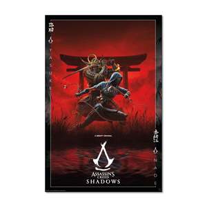 Póster Moderno de Assassin's Creed con Diseño de Sombras para Decoración de Pared - Product Image 1