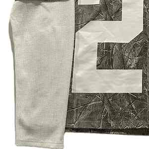 T-shirt à manches longues de haute qualité, graphiques personnalisés, double couche, 100% coton jersey, coupe régulière, respirant, écologique, 300g - Product Image 6