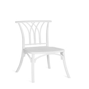 Chaise en plastique blanc de haute qualité pour les sièges durables intérieurs extérieurs pour les hôtels, les centres commerciaux, les événements, les villas-Wholesale Supply - Product Image 2
