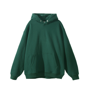 Sweats à capuche lourds de haute qualité pour hommes cordes d'épaule de goutte respirantes surdimensionnées conception empilée lourde pour l'automne - Product Image 3