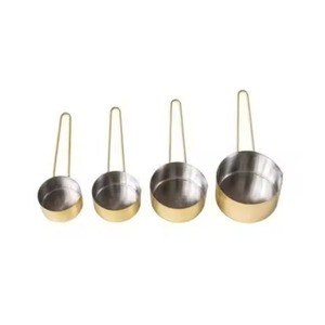 ถ้วยตวงทองแดงชุบ ดีไซน์คลาสสิก ทรงกลม หลายขนาด สำหรับใช้ในบ้านและครัว - Product Image 4