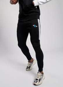 2025 personnalisé Polyester survêtement survêtement hommes femmes à la mode ensembles de piste avec plaine manches courtes fermeture éclair pieds vêtements d'entraînement - Product Image 5