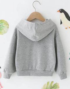 Sudaderas con capucha de logotipo personalizado unisex para niños, jersey de gran tamaño bordado, ropa de correr de invierno, sudaderas con capucha en blanco OEM de peso pesado con estampado - Product Image 3