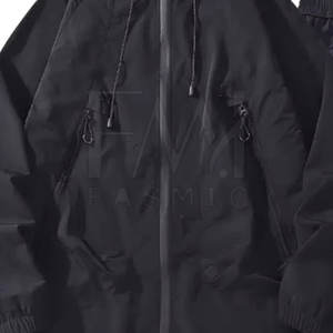 Elegante cortavientos para hombre, conjuntos de dos piezas para personalizar su logotipo de marca, conjuntos de rompevientos con tela de poliéster/nailon - Product Image 6